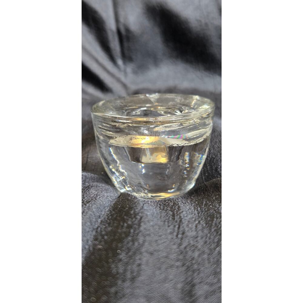 Small Glass Candle Holder
